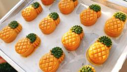 Cách làm bánh dứa Đài Loan, chỉ cần nồi chiên không dầu là có thể thành công