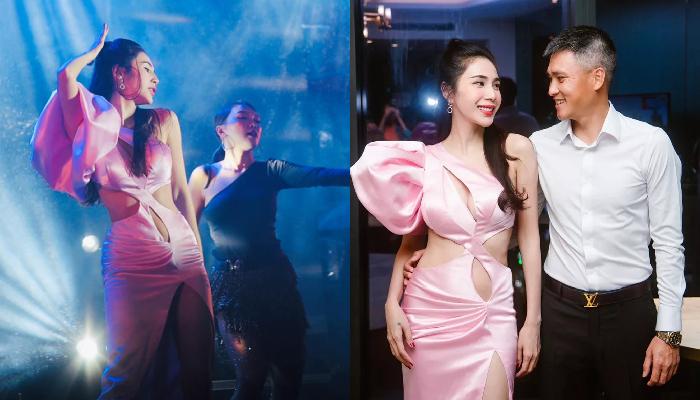 Thuỷ Tiên quay lại hát ở miền Trung, nghẹn ngào vì khán giả đến ủng hộ quá đông