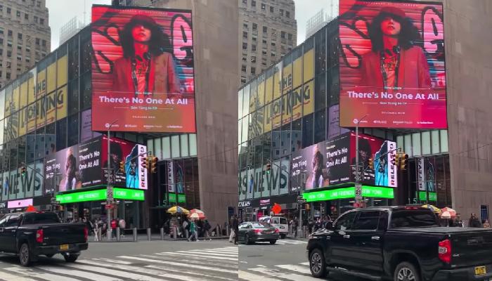 There's No One At All của Sơn Tùng M-TP xuất hiện tại Quảng trường Thời Đại Mỹ