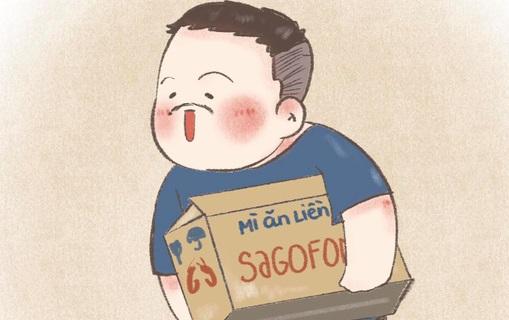 Nhìn lại những vai diễn để đời của Chí Tài thông qua những bức tranh vẽ