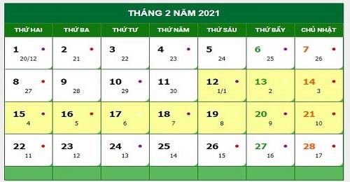 Bạn có biết tháng 2/2021 là tháng "bảo bối" vì 6 năm mới có 1 lần?