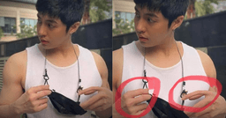 Noo Phước Thịnh đăng ảnh khoe cơ bắp, nhưng bị soi photoshop vẹo cả ngón tay