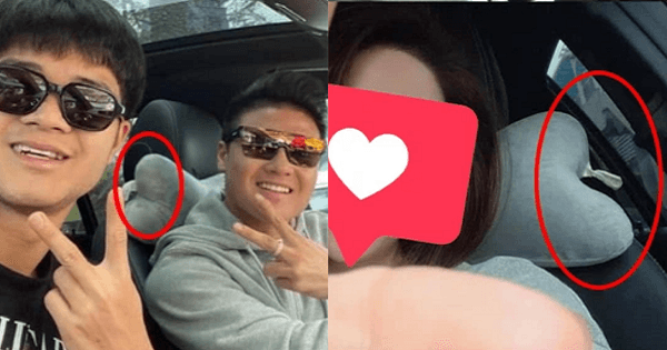 Dân tình phát hiện Quang Hải chở tình mới trên "con Mẹc huyền thoại"