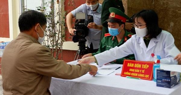 Chiều 6/4, ghi nhận thêm 11 ca nhập cảnh nhiễm Covid-19