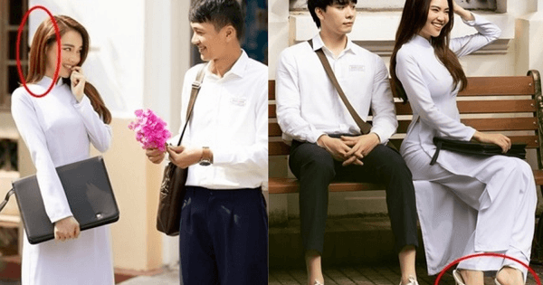 Phim 1990 "đầy sạn", đóng học sinh cấp 3 nhưng Lan Ngọc lại sơn móng chân, đi dép cao