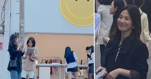 Fan bắt gặp Song Hye Kyo ngoài đời, ngỡ ngàng với nhan sắc tuổi 40 bất chấp camera thường