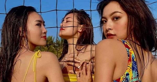 Lan Ngọc, Thùy Anh, Tú Hảo lần đầu đọ sắc vóc "cực gắt" trong trang phục áo tắm