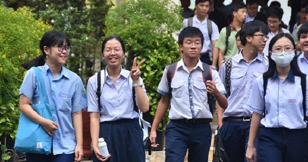 TP.HCM: Chính thức công bố chỉ tiêu tuyển sinh vào lớp 10 tại các trường THPT công lập