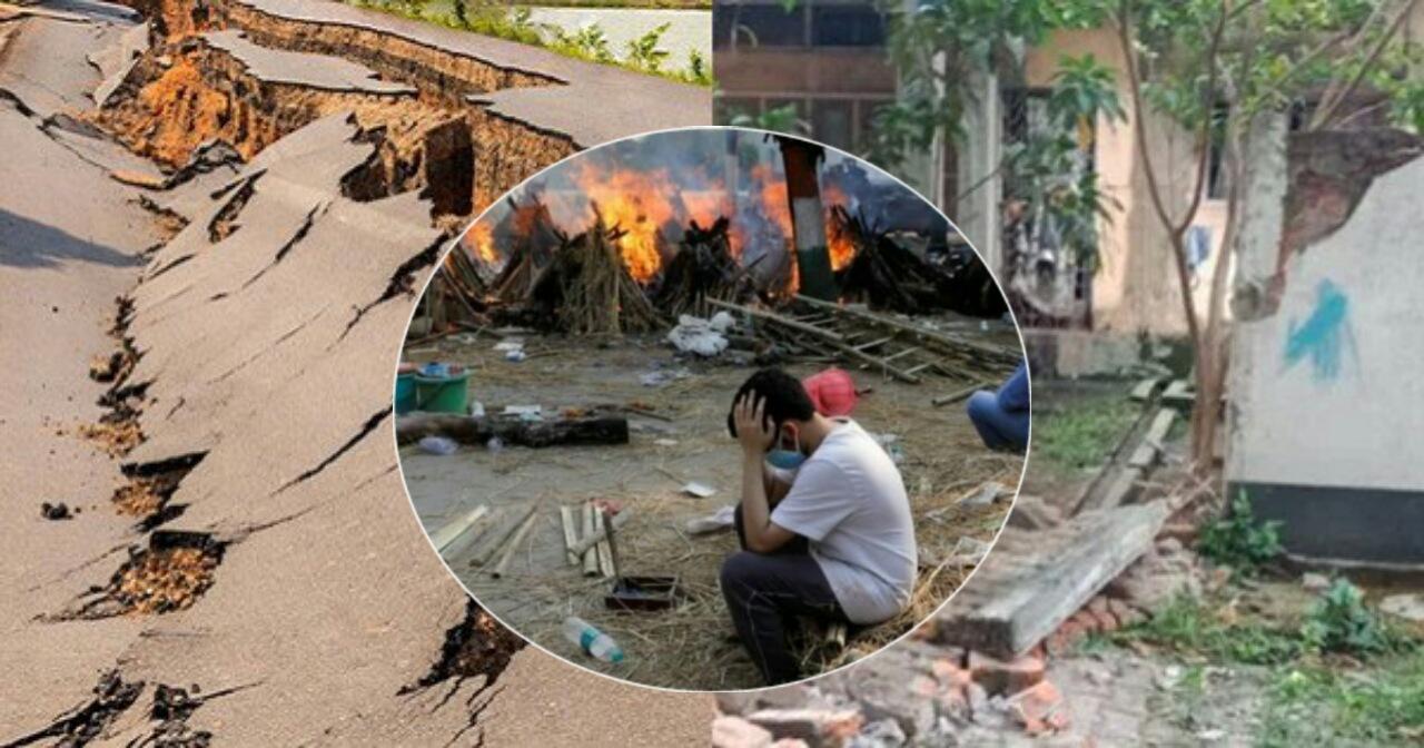 Ấn Độ hứng chịu động đất mạnh giữa lúc đối mặt với "thảm họa Covid-19