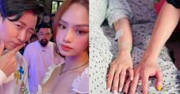 Fan soi ra Karik đang chăm sóc Miu Lê trên giường bệnh, đang hẹn hò?