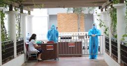 Sáng 6/5, ghi nhận thêm 8 ca Covid-19 ở ổ dịch Bệnh viện Bệnh nhiệt đới Trung ương