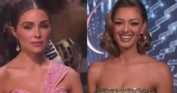 Hai nữ MC dẫn chung kết Miss Universe bị soi biểu cảm "khó ở", hoá ra từng cùng yêu một người
