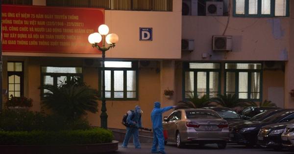 Nam nhân viên Bộ Giao thông Vận tải có kết quả xét nghiệm âm tính với Covid-19