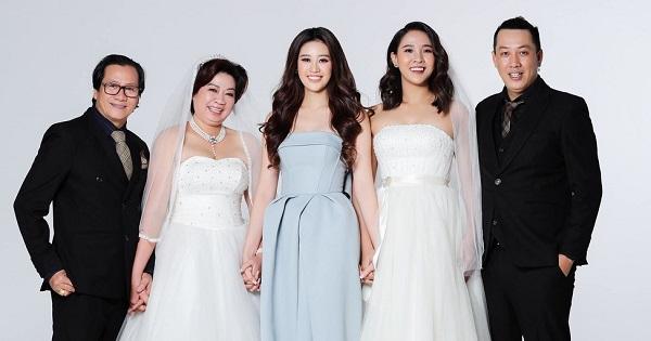 Hoa hậu Khánh Vân tung bộ ảnh gia đình, fan hiểu ngay vì sao cô đẹp thế