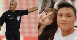 Trọng tài trận Việt Nam - UAE bị netizen phản ứng vì thổi penalty không hợp lý, bồ cũ Quang Hải liền lên tiếng