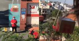 Shipper đi làm vì đam mê, giao hàng cho khách bằng flycam