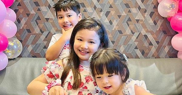 3 con Jennifer Phạm xuất hiện chung một khung hình, dân tình trầm trồ vì toàn "trai xinh gái đẹp"