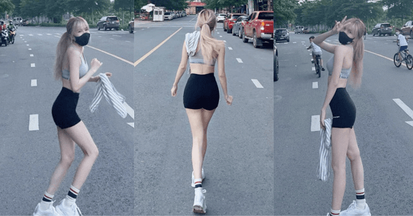 Thiều Bảo Trâm đăng ảnh chạy bộ, chỉ một tấm lưng mà không thể rời mắt