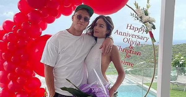 Kỷ niệm 2 năm hẹn hò, Hoa hậu Olivia Culpo tung ảnh tình tứ bên bạn trai