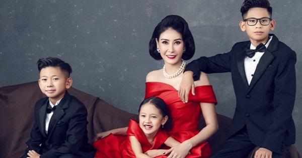 Hoa hậu Hà Kiều Anh nuôi con chuẩn "con vua cháu chúa"