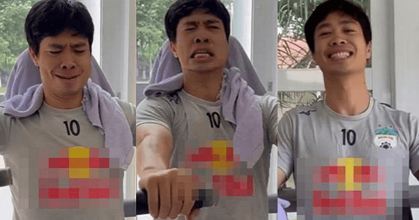 Công Phượng "chiếm sóng" với loạt biểm cảm hài hước khi đi tập gym