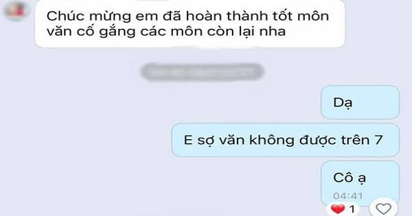 Tâm sự với giáo viên "sợ Văn không được 7 điểm", nữ sinh nhận về cái kết phũ