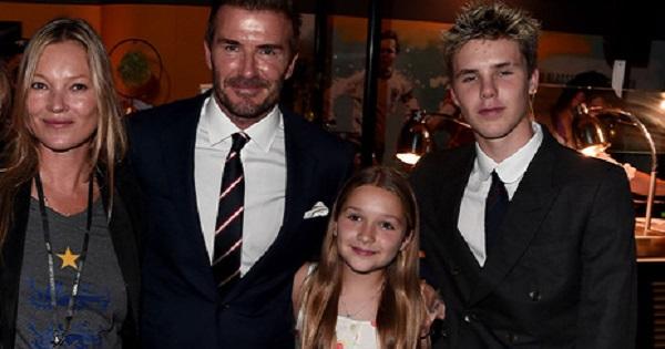 Cô út Harper Beckham chiếm spotlight trận Chung kết EURO vì quá xinh
