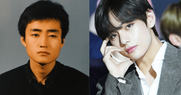 Muốn biết vì sao V (BTS) đẹp đến vậy, nhìn ngay nhan sắc của bố nam idol