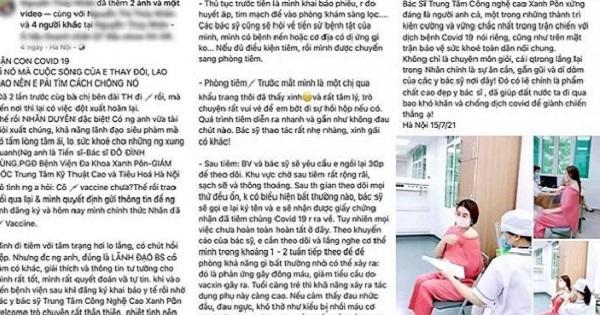 Sau Vũ Phương Anh lại thêm một cô gái khoe được tiêm vaccine nhờ "ông anh"