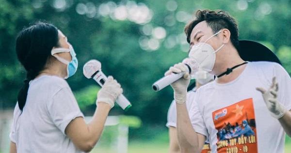 Phương Thanh - Quốc Đại lấy nước mắt khán giả khi hát tại Bệnh viện dã chiến