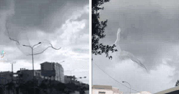 Vật thể lạ trên bầu trời Sài Gòn nay đã bay đến tận Cần Thơ