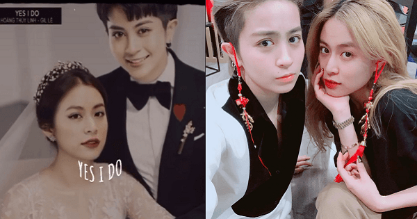 Dân tình rầm rộ chia sẻ ảnh cưới của Gil Lê và Hoàng Thuỳ Linh, sự thật thế nào?