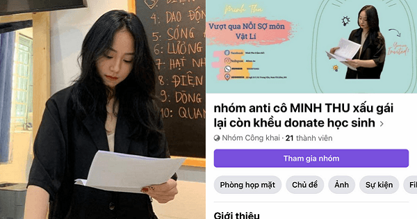 Vừa nổi tiếng, cô giáo Minh Thu bị "bóc" nhận "donate" từ học sinh, có luôn nhóm anti-fan