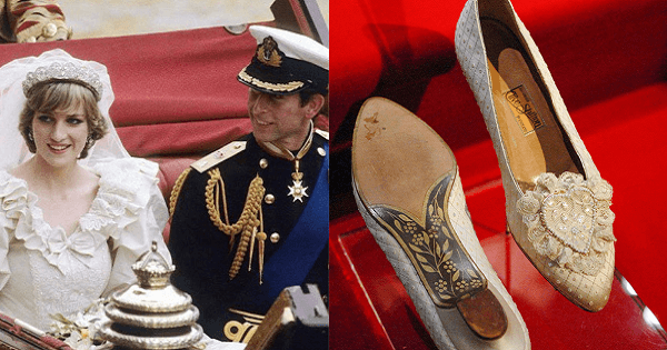 Giải mã thông điệp bí mật dưới gót giày cưới của Công nương Diana
