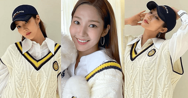 Khoe "sương sương" ảnh hậu trường, Park Min Young trẻ như gái 18