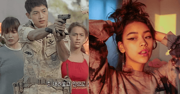 Cô bé Tây được Song Joong Ki bảo vệ ở Hậu Duệ Mặt Trời "dậy thì thành công"