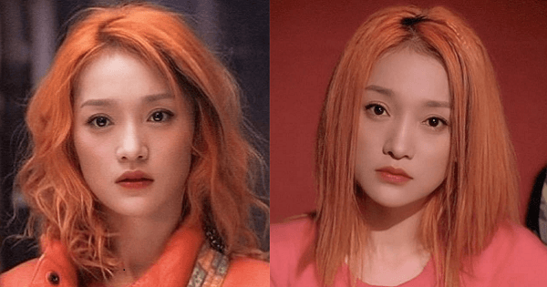 Châu Tấn bão mạng khi lần đầu "chơi lớn" nhuộm tóc màu cam nổi bần bật