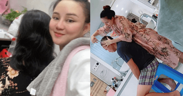 Vy Oanh mở tiệc cắt tóc tại biệt thự, chăm sóc từ giúp việc đến ông xã