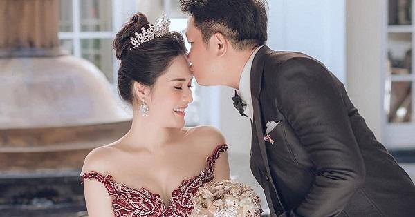 Bộ ảnh cưới lung linh của "mỹ nhân nhà 350 tỷ" Đoàn Di Băng và ông xã