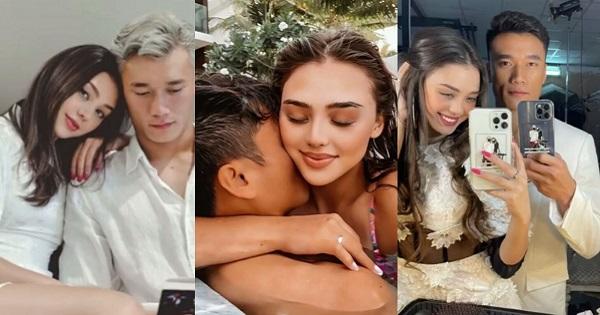 Thủ môn Bùi Tiến Dũng xả kho ảnh "tình bể bình" chúc sinh nhật bạn gái Tây