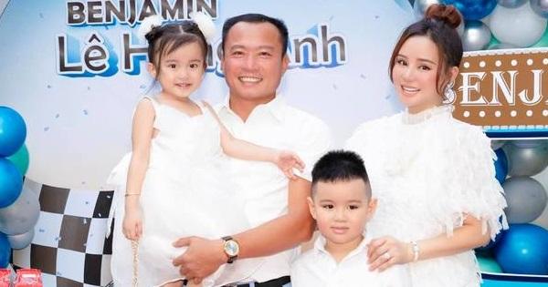 Con gái Vy Oanh mặc váy được mẹ cắt may từ đồ cũ trong ngày sinh nhật