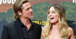 Rộ tin Brad Pitt tán tỉnh bạn diễn Margot Robbie dù cô đã có chồng