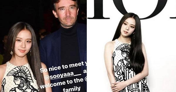 Jisoo (BLACKPINK) khoe nhan sắc nữ thần khi chụp cùng "Thái tử" đế chế LVMH