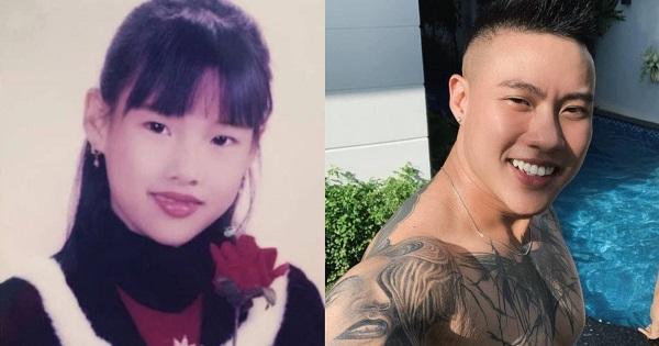 Nam VĐV thể hình 6 múi Hari Won từng hâm mộ khoe ảnh thời còn là con gái