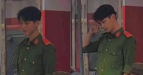 Xuất hiện "chiến sĩ soái ca", ảnh chụp kém chất lượng vẫn điển trai ngời ngời