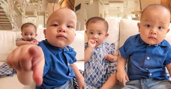 Bộ ảnh tròn 11 tháng siêu cưng của cặp sinh đôi nhà Hồ Ngọc Hà