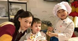 Trương Bá Chi đáp trả khéo léo khi bị hỏi con trai thứ 3 gọi Tạ Đình Phong là gì