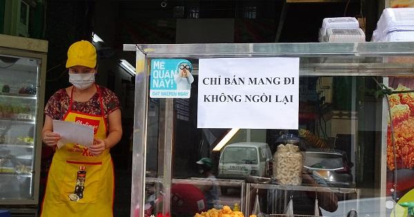 Sở Công thương kiến nghị cho hàng quán tại TP.HCM phục vụ tại chỗ