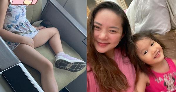 Mới 4 tuổi, con gái Phan Như Thảo đã sở hữu đôi chân "cực phẩm" giống mẹ