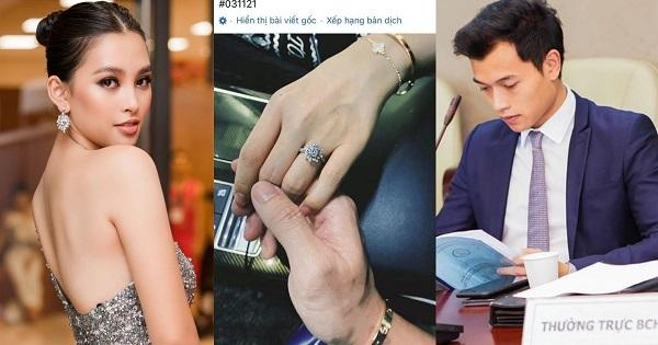 Thiếu gia từng vướng tin đồn hẹn hò Hoa hậu Tiểu Vy vừa cầu hôn bạn gái